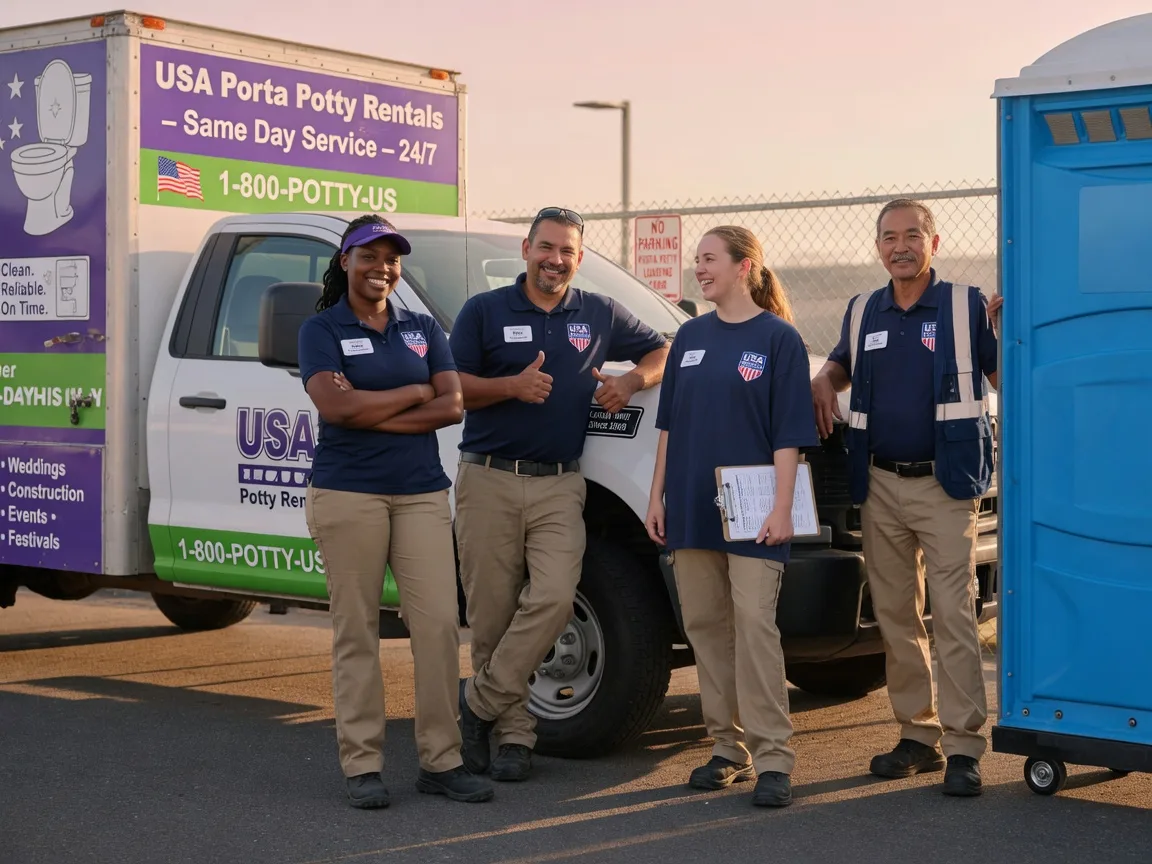 Porta Potty Rental company in Orange, CA
